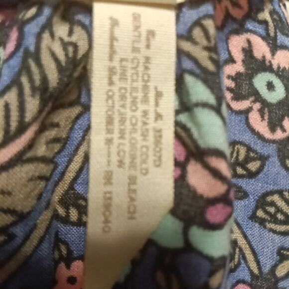 Matilda Jane Purple Long Sleeve Paisley Dress Size Small with Pockets Girls - Picture 4 of 5